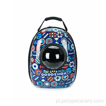 Cat Backpack Portable Kolorowe przewoźnicy podróżni